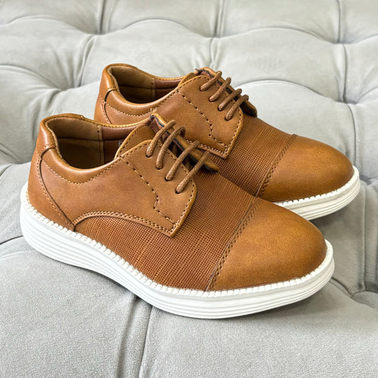 Boys “Felix” Tan Smart Trainers