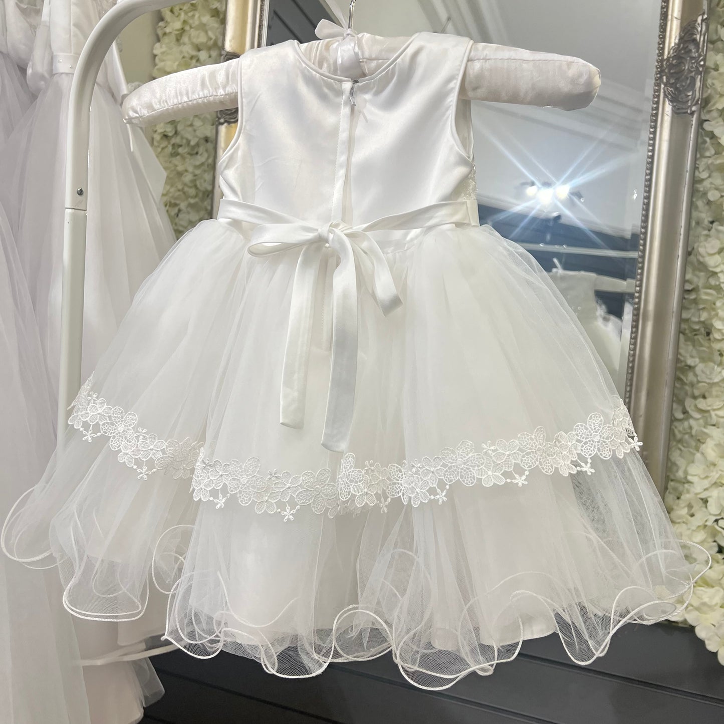 Girls “Hazel” Ivory Occasion Dress