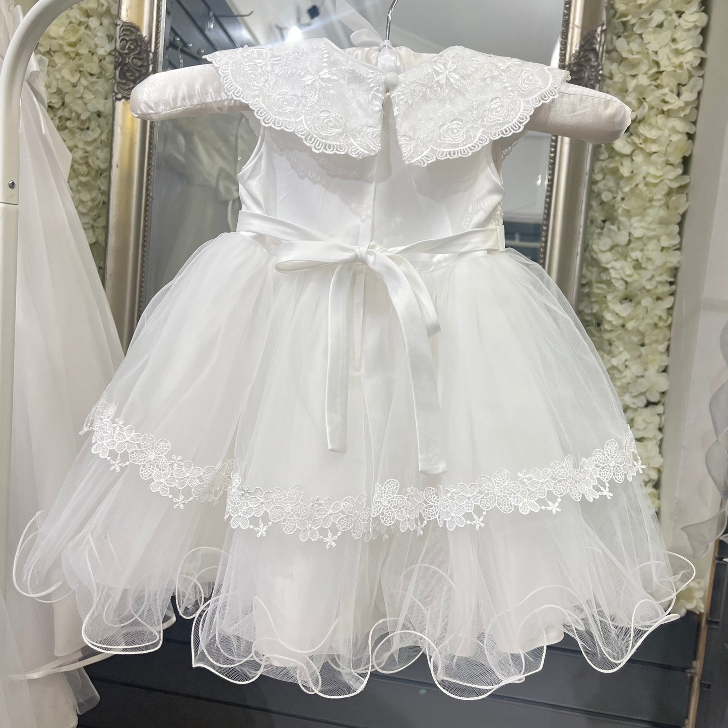 Girls “Hazel” Ivory Occasion Dress
