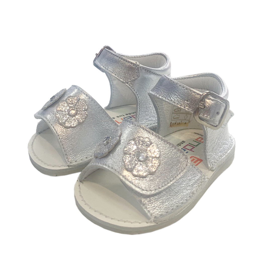 Silver sandals baby on sale girl