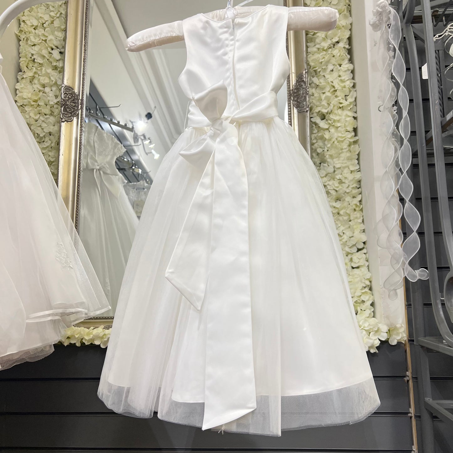 Girls “Hilary” Ivory Occasion Dress