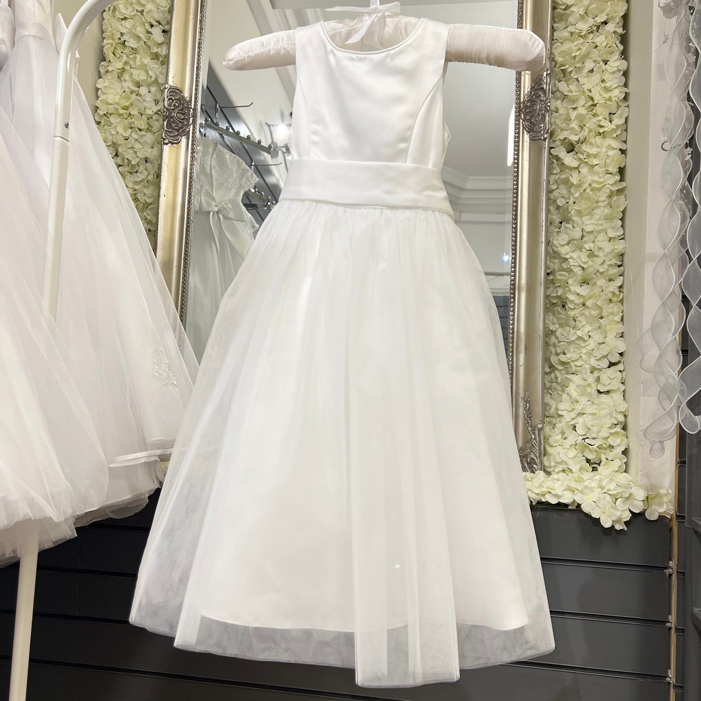 Girls “Hilary” Ivory Occasion Dress