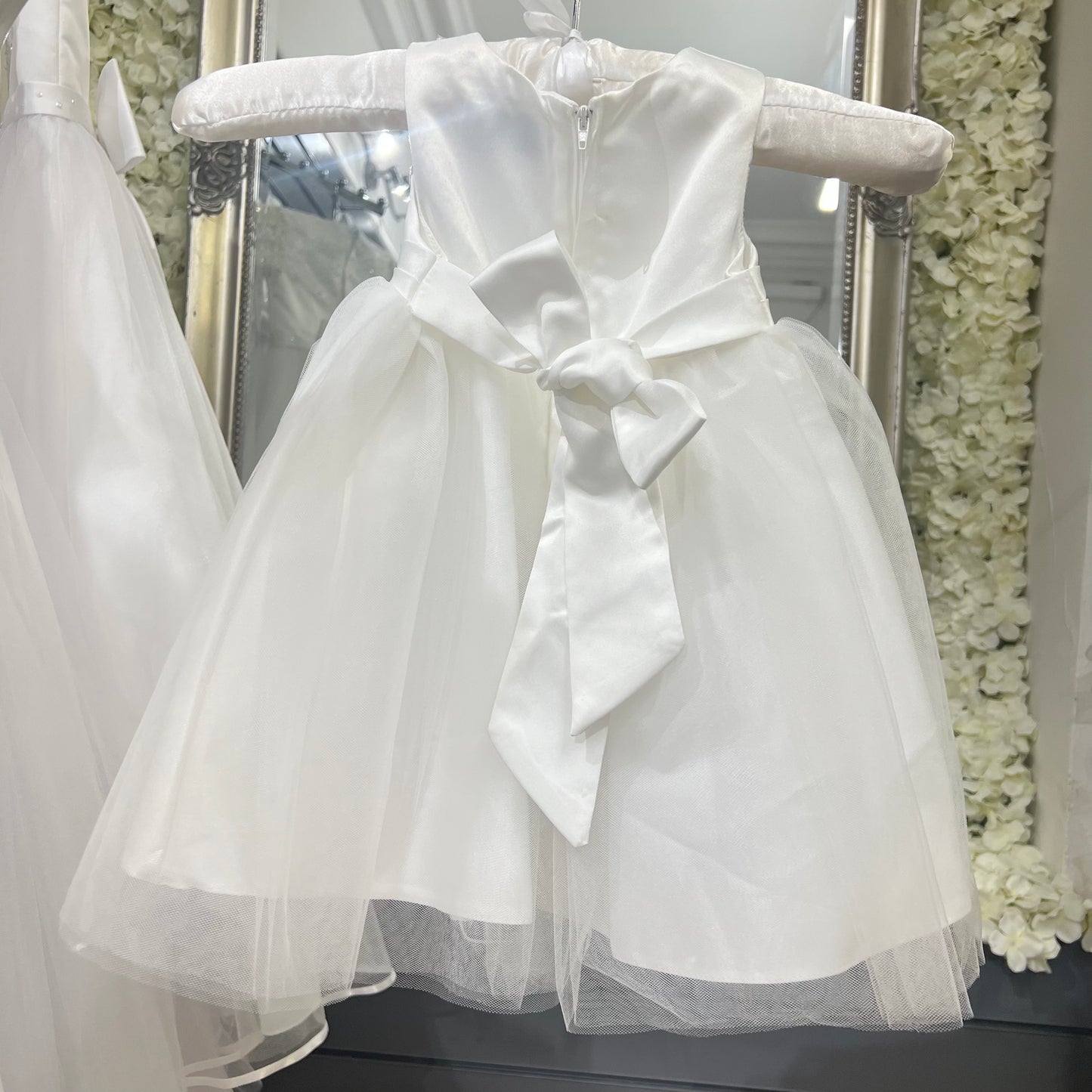 Girls “Layla” Ivory Occasion Dress