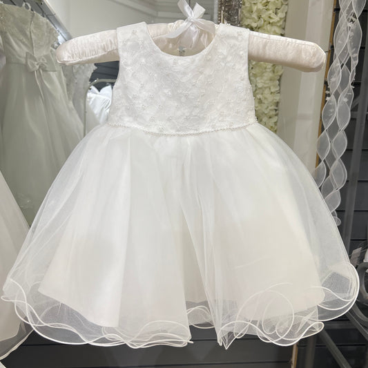 Girls “Riley” Ivory Occasion Dress