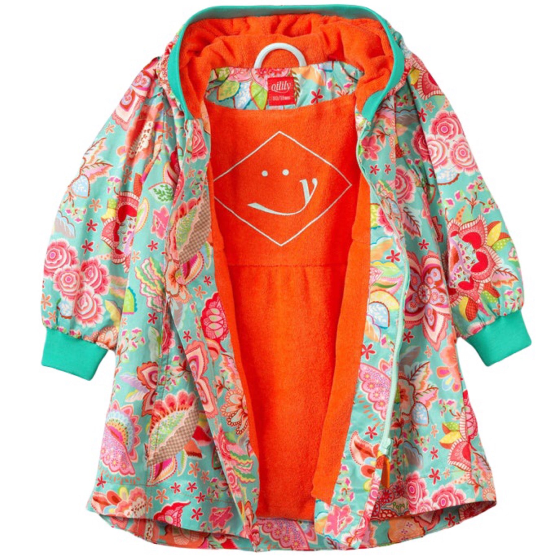 Oilily reversible clearance coat